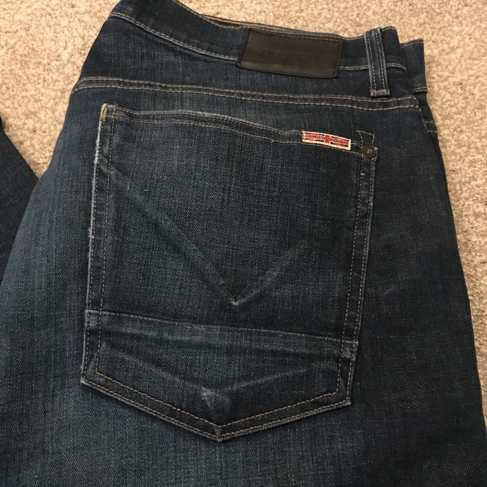 Hudson Wilde Button Fly Jeans Size 34